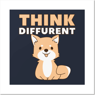 Think Diffurent Posters and Art